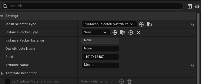 PCG Assembly Script in Unreal 5.2